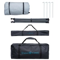 مظلة حدائق ومخيمات 3*3*3.15 م- تغطي مساحة واسعة، ت...