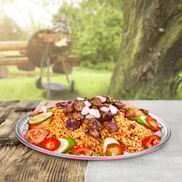 صحن الومنيوم عال الجودة 38 سم - عملي ويتحمّل الاست...