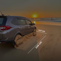 رواق بين كفرين لكل السيارات، يحمي من الرياح والغبا...