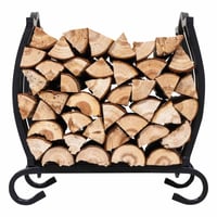 حامل حطب متنقل 43.2*32*45 سم، يتحمّل وزن عالي، يسه...