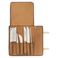 طقم سكاكين كامل 7 قطع- شفرات حادة ومتينة، سهلة الح...