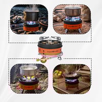 موقد غاز متنقل 2.5 كيلو واط، مناسب للرحلات والسفر،...