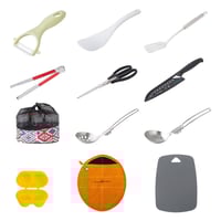 طقم عزبة مكتملة 66 قطعة- يحتوي جميع أدوات الطبخ وا...