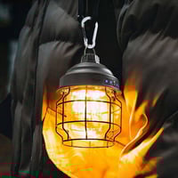 كشاف مخيمات قابل للشحن 250 لومن، إضاءة ساطعة بدرجا...