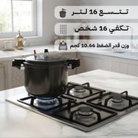 قدر ضغط مطلي سيراميك كوري 16 لتر - طهي أسرع،ضمان س...