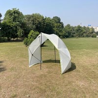 رواق رحلات باكستاني بوليستر 4.8×1.2م مع جراب ، ضما...