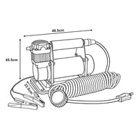 ماطور هواء 1 بستم 120 psi، على البطارية للسيارات ،...