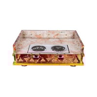 منقل تراثي سعودي خشب 55*75 سم- متين وقوي، تصميم تر...