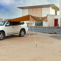 مظلة سيارة قابلة للطي جانبية مبطنة سدو لكل السيارا...