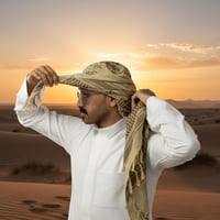 شال قطن 1.1 م- ملمس مريح للبشرة، حجم عملي وسهل الح...