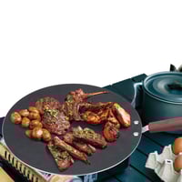 صاج خبز عربي مطلي بطبقة غير لاصقة 32 سم - يمنع الا...