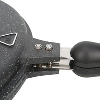 مقلاة مزدوجة بطبقة غير لاصقة 36*5 سم- تسهيل الطهي...