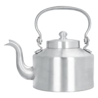 إبريق شاي ألمنيوم 0.8 لتر، خفيف الوزن، سريع الغليا...