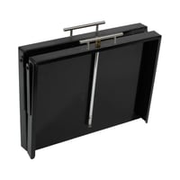 منقل فحم متنقل مع جراب 45*70*18 سم- إشعال فحم سريع...