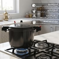 قدر ضغط مطلي سيراميك كوري 16 لتر - طهي أسرع،ضمان س...