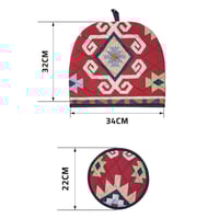 غطاء ابريق شاهي كبير- يحافظ على حرارة الشاي، يتحمّ...