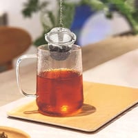 مصفاة ابريق شاي 0.1 لتر، تصفية ممتازة للمشروبات، س...