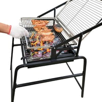 طاولة شواء قابلة للطي كاربون ستيل 66.5* 82* 103.5...