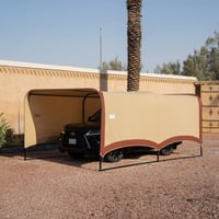 مظله سيارات سهلة الفك والتركيب 5.5×3.5 م- تحمي الس...