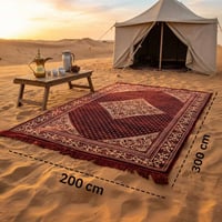 فرشة جلوس2×3 م، مبطنة ومتينة للاستخدام الخارجي، ضم...