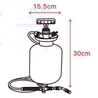 شطاف الوضوء البرية 2 لتر - سهل الحمل والتنقل، يتحم...