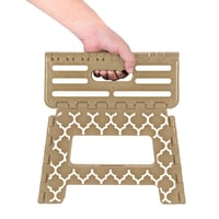 كرسي وسلم بلاستيك يتحمل 150 كجم- سهل الحمل والتخزي...