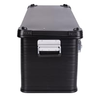 عزبة رحلات الومنيوم 76 لتر - يتحمّل الاستخدام اليو...