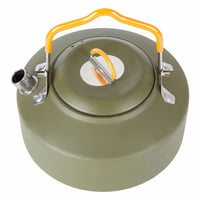 إبريق شاي ستانلس ستيل 1 لتر، مقاوم للصدأ، سهل التن...