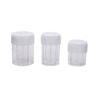 علبة بهارات بلاستيك مقسمة 150 مل- تحفظ البهارات طا...