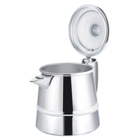 مفواح القهوة الومنيوم هندي 1.3 لتر- تمنع فوران الح...