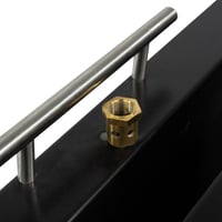 منقل فحم متنقل مع جراب 45*70*18 سم- إشعال فحم سريع...