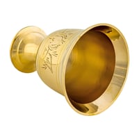 نجر نحاس هندي تراثي وسط - متين للاستخدام اليومي، ط...