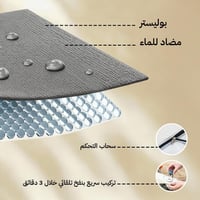 خيمة هوائية قماش قطني 2.1×2.1×1.36م، تركيب سريع بن...