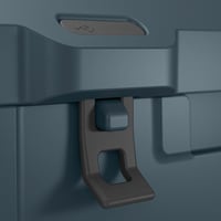 صندوق ثلج ضد الكسر 35.6 لتر- يحافظ على البرودة لعد...