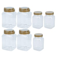 طقم علب بهارات كاملة 7 قطع- تنظم الأغراض بشكل مرتب...