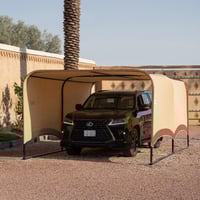 مظله سيارات سهلة الفك والتركيب 5.5×3.5 م- تحمي الس...