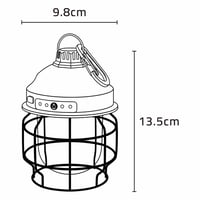 كشاف مخيمات قابل للشحن 250 لومن، إضاءة ساطعة بدرجا...