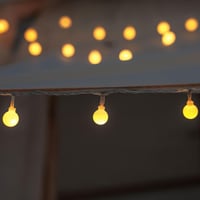 عقد لمبات مطور FBC+LED اصفر مع حقيبة 10 متر 100 لم...