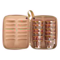 طقم 12 فناجيل قهوة بالنقش النجدي 16.7*24.2*7.9سم-...