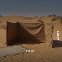 رواق والتخييم 6×1.50 م، يوفر ظل واسع،ضمان سنتان