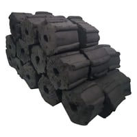 فحم قوالب جوز الهند إندونيسي 2.5 كيلو، مثالي للشوي...