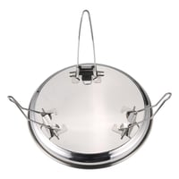 صحن دائري ستانلس ستيل عالي الجودة مع ارجل قابلة لل...