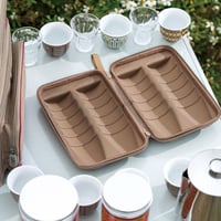 شنطة استكانات ضد الصدمات 12 استكانات- تحمي الاستكا...