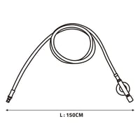 لي غاز ستيل 150 سم- متين ومقاوم للتآكل، سهل التركي...