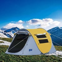 خيمة المبيت تلقائية بوليستر 2.45*1.45*1.1م، تركيب...