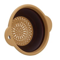 مصفاة سيلكون قابل للطي 16.5 سم - توفر مساحة تخزين،...