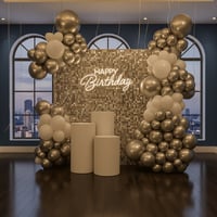 باقة تنسيق حفلة الميلاد ثيم أناقة يوم الميلاد | با...