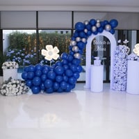 باقة تنسيق حفلة توديع العروس ثيم أنيق لتوديع العزو...