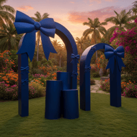 باقة تنسيق حفلة الميلاد ثيم تنسيق احتفال راقٍ | با...