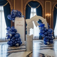 باقة تنسيق حفلة الميلاد ثيم اللون الأنيق | بارتي ب...